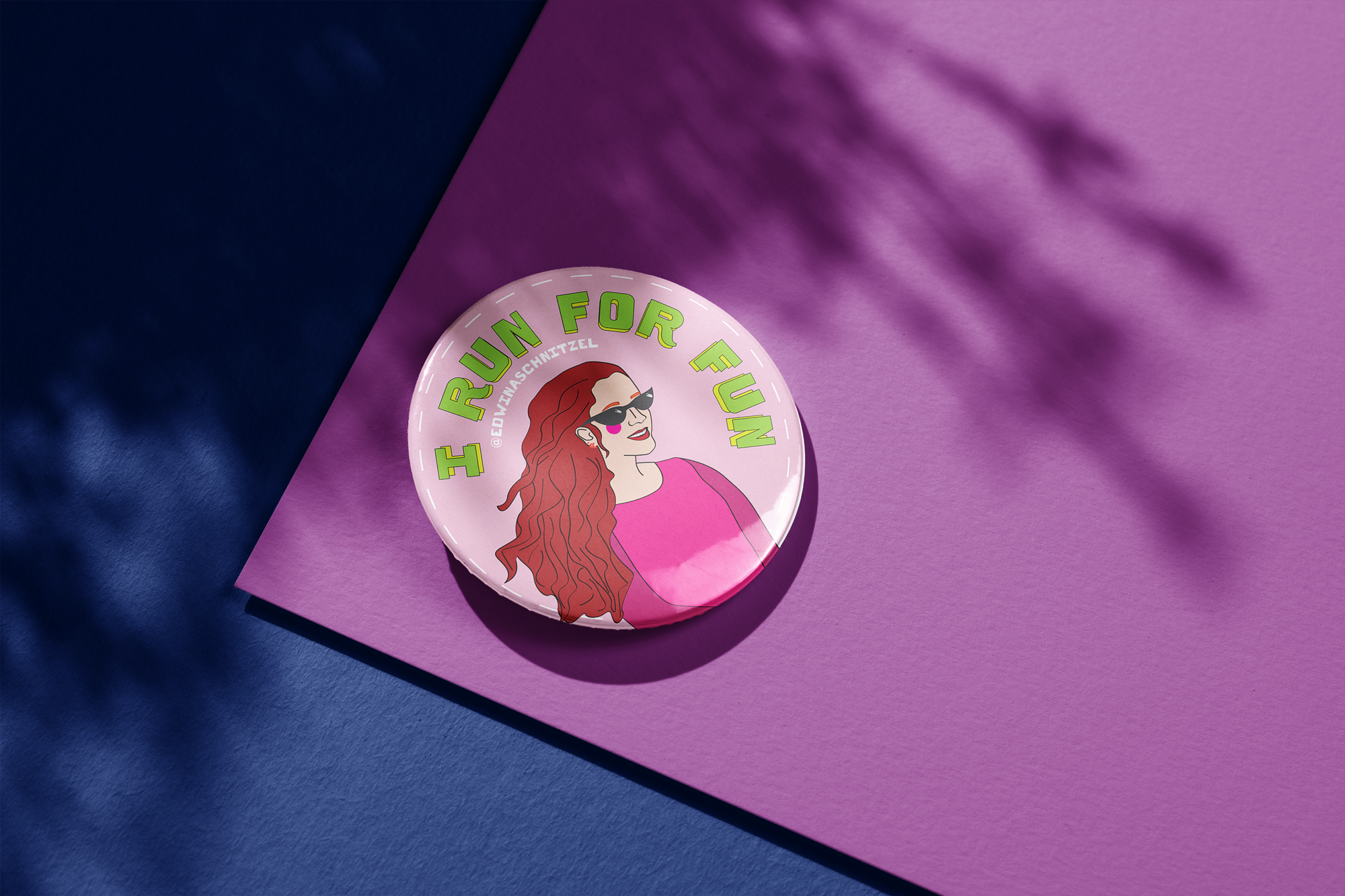 mock up – I run for fun